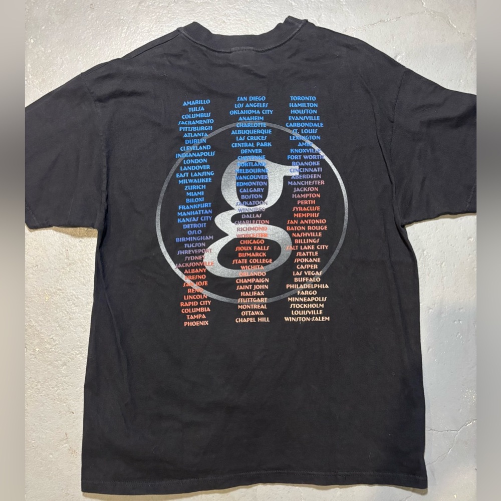 Men's Vintage Garth‎ Brooks Fresh Horses Tour 1996  Size XL Black Country 90s - Picture 4 of 6